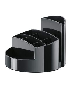 Photo Pot à crayons 9 compartiments RONDO - Noir : HAN 17460-13