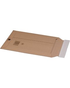 photo Pochette d'expédition carton solide - Marron - 250 x 352 x 40 mm - A4+ : SMARTBOXPRO Image