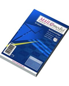 Photo Enveloppes autocollantes sans fenêtre - 114 x 162 mm - 72 g : MAIL MEDIA Paquet de 25 (21225/0)