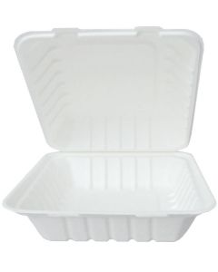 Photo Boîte à repas en canne à sucre - 185 x 135 x 65 mm NATURE STAR