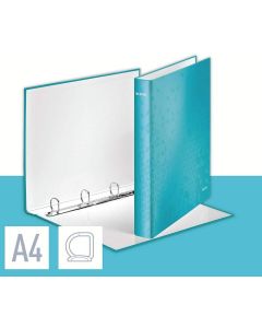 Photo Classeur à 4 anneaux de 25 mm - Dos 40 mm - Menthe LEITZ WOW