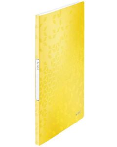 Photo Protège-documents A4 - 20 pochettes - Jaune LEITZ WOW Image