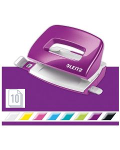 Photo Perforateur 10 feuillets - Violet - 5060-10-62  Wow Nexxt 5060