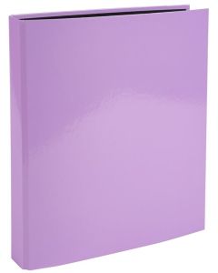 Photo Classeur rigide à 4 anneaux en D - Dos 40 mm - Mauve EXACOMPTA Aquarel