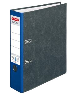 Photo Classeur à levier - Dos de 80 mm couleur Bleu : HERLITZ Max.file 5171400