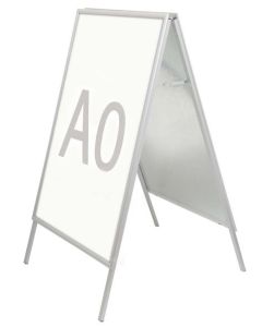 Photo Tréteau d'affichage public A0 - 885 x 1410 mm - Argent : MAUL 66310-08
