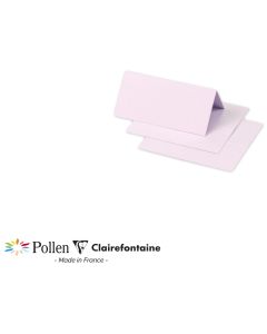 Photo Cartes de table - 85 x 80 mm - Lilas POLLEN 