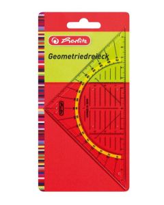 Photo Equerre géométrique - Hypoténuse de 160 mm : HERLITZ 8700304