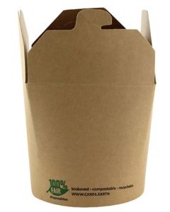 Photo Boîte à snack - 100 x 88 x 98 mm PAP STAR Pure