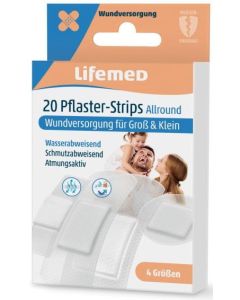 Photo Pansements imperméables - 4 tailles LIFEMED Allround 
