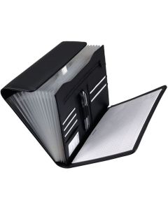 Photo ALASSIO : Classeur-trieur A4 en simili-cuir - VADO 31511 Photo