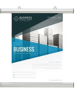 Rail pour Porte-affiche mural ou à suspendre - Profil de 855 mm FRANKEN Modèle