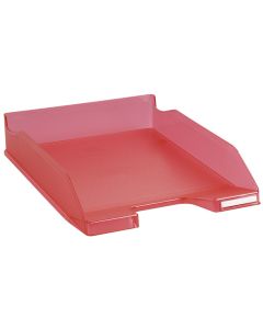 Photo Corbeille à courrier Combo - Framboise translucide EXACOMPTA Image