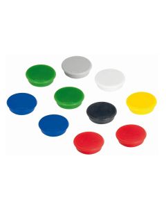 Photo Lot de 10 Aimants ronds - 38 mm - Assortiment : FRANKEN