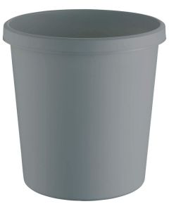Photo Corbeille à papier de 18 L - Plastique recyclé - Gris Clair HELIT The Green German