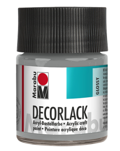 Photo MARABU : Vernis acrylique - Decorlack - Argent métallique