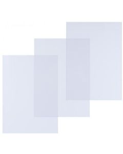 Photo Couvertures pour reliure A4 - PVC 0,20 mm - Transparent PAVO 8009046 