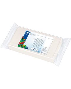 Photo STAEDTLER : Pâte à modeler Plastiline Noris Club - pain de 1 Kg - Blanc