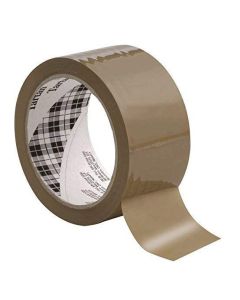 Photo TARTAN 369B5066 : Rubans adhésifs d'emballage - 50 mm x 66 m - Marron