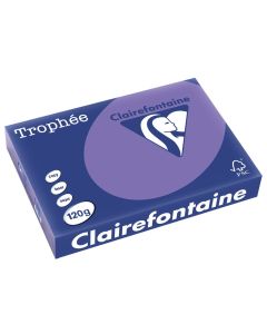 Ramette de papier de 250 feuilles A4 120g - Violine : CLAIREFONTAINE Trophée Image