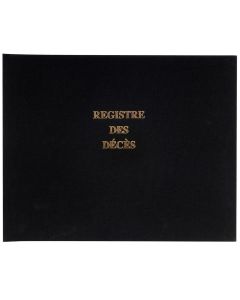 Registre des décès EXACOMPTA 4442E