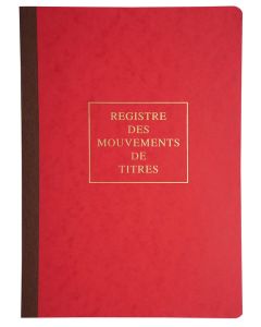 Photo Registre des Mouvements de Titres LE DAUPHIN  90120D