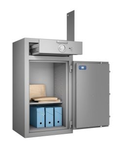 Coffre de dépôt de fonds - Classe 1 - Serrure à clés A2P - HARTMANN Zephir Dépôt 1001