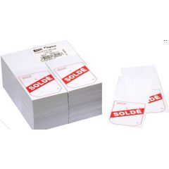 Photo Étiquettes d'affichage Soldé 50 x 125 mm AGIPA 064010