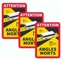 ANGLES MORTS Autocollant pour Véhicule IWH