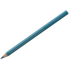 Crayon de couleur Jumbo GRIP - Turquoise Cobalt : FABER CASTELL Visuel