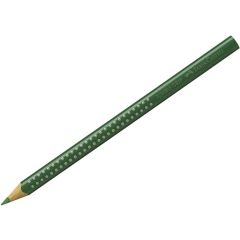 Crayon de couleur Jumbo GRIP - Vert Permanent Olive : FABER CASTELL Visuel