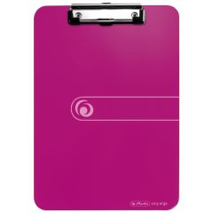 Porte-bloc en plastique opaque Fuchsia - Format A4 HERLITZ Photo