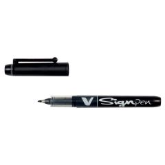 Stylo feutre V Sign Pen - Noir : PILOT Visuel