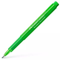 Stylo feutre Broadpen 1554 - Vert herbe : FABER CASTELL Visuel