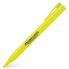 Surligneur à pointe biseautée - Jaune : FABER-CASTELL Textliner 38 Visuel