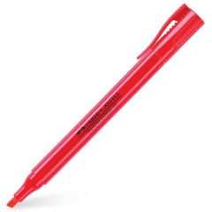 Surligneur à pointe biseautée - Rouge : FABER-CASTELL Textliner 38 Modèle