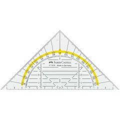 Équerre de Géométrie BK 1 sans poignée - 140 mm : FABER CASTELL Modèle