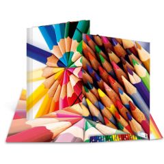 Chemise à rabats A3 - Motifs Crayons Design : HERMA image