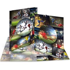 Chemise à élastiques A4 - Motif Football : HERMA image