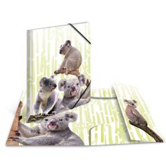 Chemise à élastiques A4 Motif Koalas : HERMA image