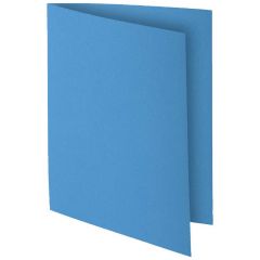 Lot de 10 Chemises pour dossiers A4 ROCK'S 210 - Bleu : EXACOMPTA 