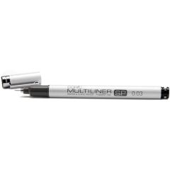 Feutre à pointe fine Multiliner SP - 0,03 mm - Noir : COPIC Modèle