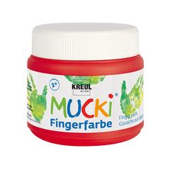 Peinture aux doigts MUCKI - 150 ml - Rouge C. KREUL 23101