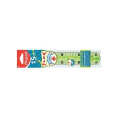 Règle plate incassable en plastique - 150 mm : MAPED Flex (244060)