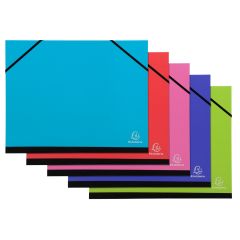 EXACOMPTA 25629E : Cartons à dessin Iderama - 260 x 330 mm Assortiment