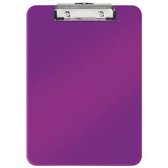 Porte-bloc Violet A4 WOW de Leitz 3971-62 Pince pour feuilles