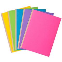 Chemise à soufflet Dos toilé Rock's 210 - A4 - Assortiment EXACOMPTA Lot de 10 Couleurs