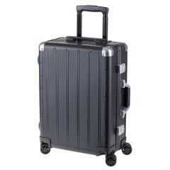 Valise de voyage avec 4 roulettes - Aluminium - Noir Mat : ALUMAXX Modèle