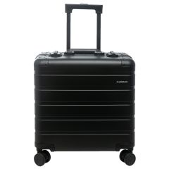 Valise avec trolley en Aluminium - Noir ALUMAXX OVERNIGHT
