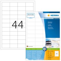 Étiquettes adhésives blanches - Multi-usages 4608  Herma 